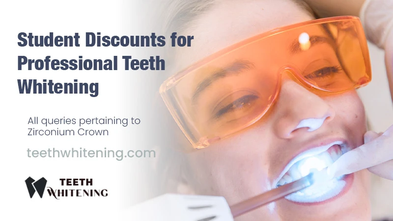 Student Discounts for Professional Teeth Whitening